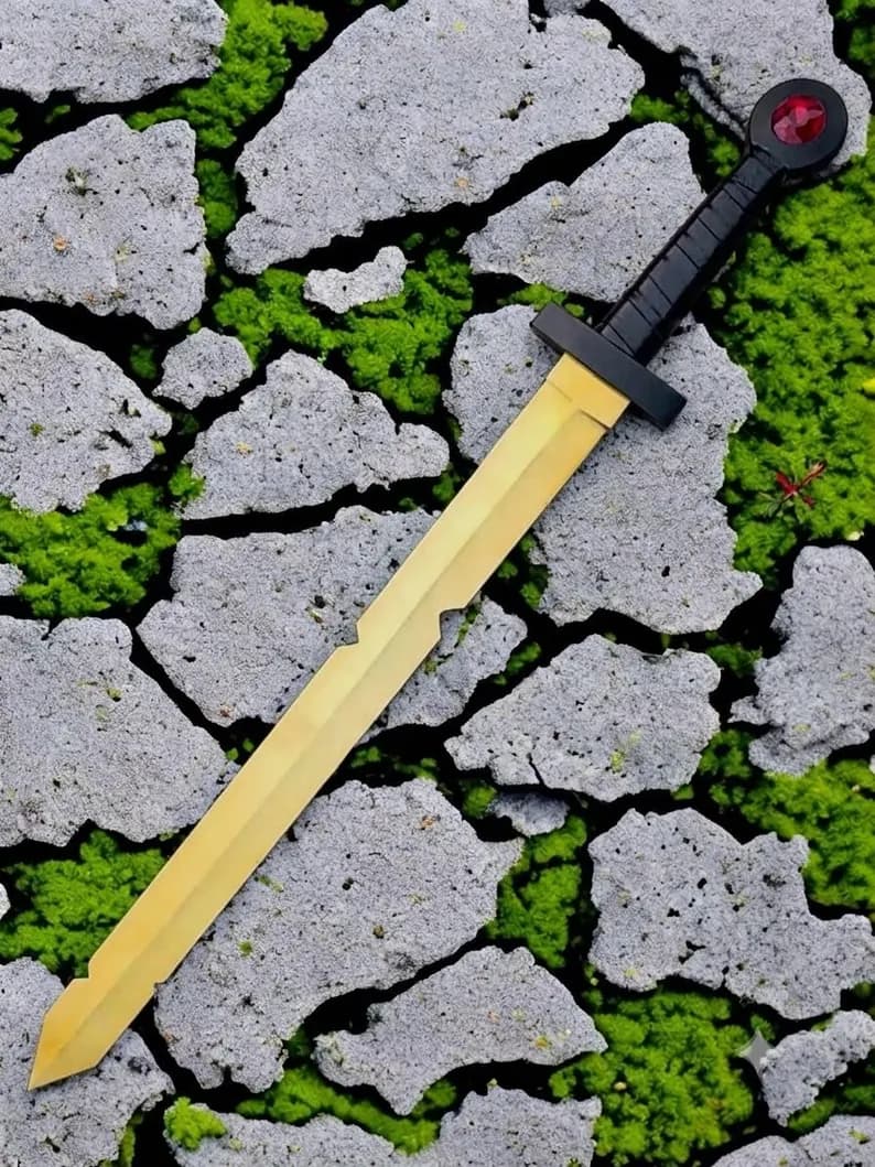 Hand Forged Finn Scarlet Sword Replica thumbnail 5