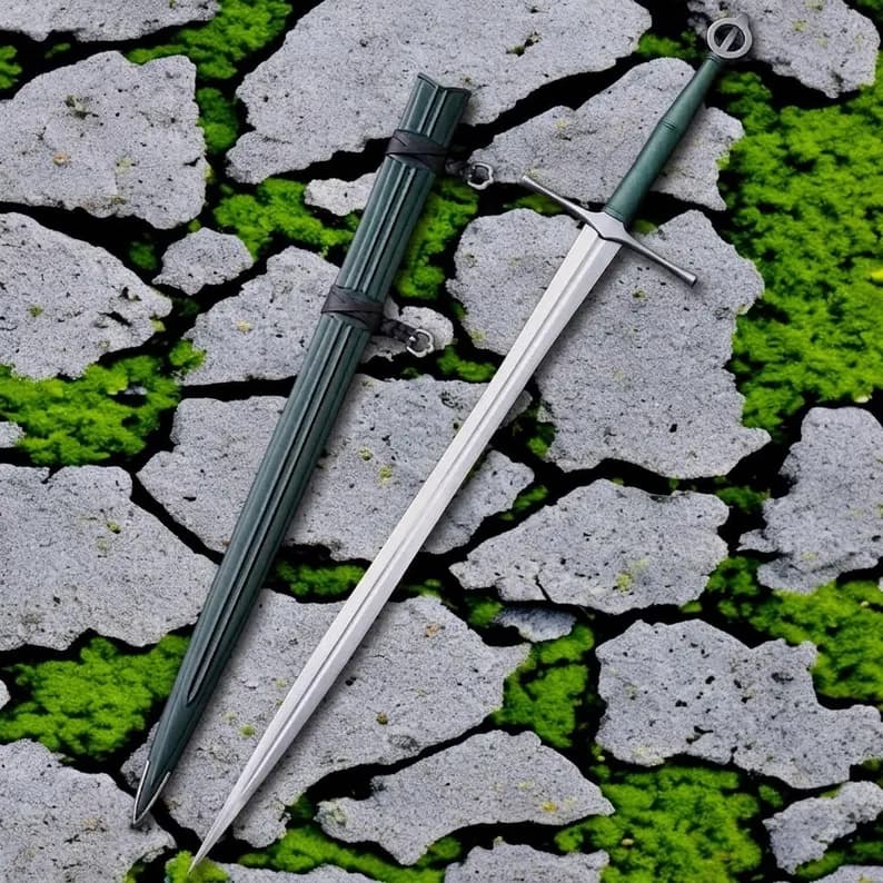 Hand Forged Irish Ring Pommel Longsword