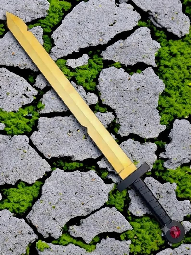 Hand Forged Finn Scarlet Sword Replica thumbnail 6